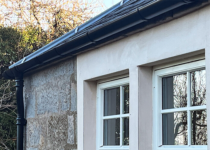 Marley Alutec Provides Bespoke Guttering Solution for Traditional Scottish Home