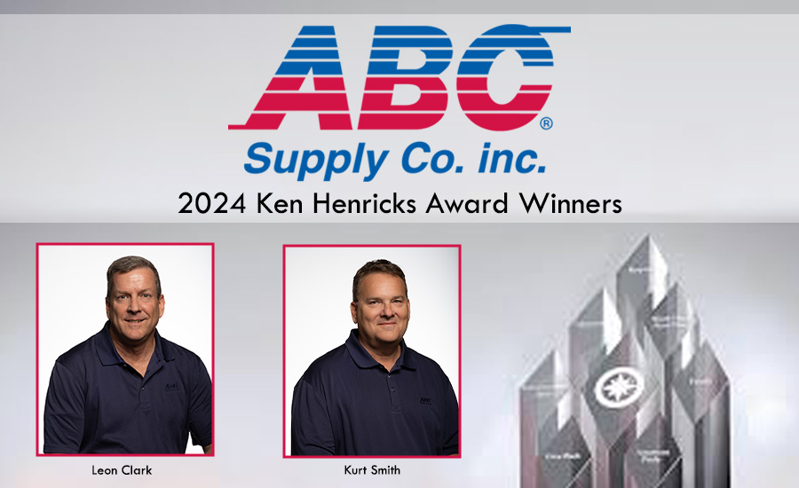 ABC Supply Co. Announces Dual Recipients of 2024 Ken Hendricks Award