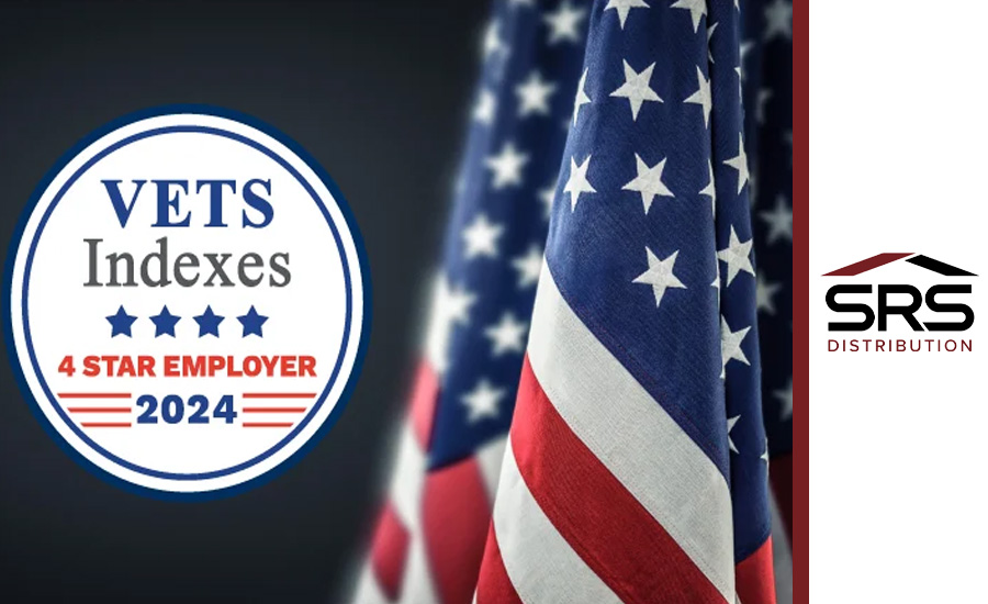 SRS Distribution honored as a 2024 VETS Indexes ‘4 Star Employer’