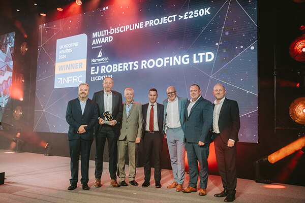 Lucent W1 Scoops Roofing Multi-Discipline Award