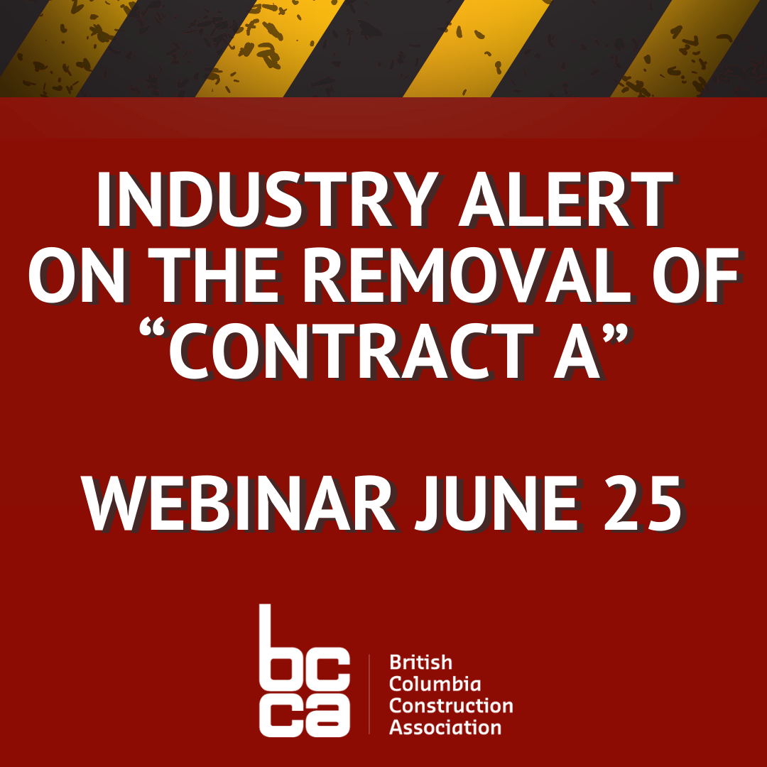 Industry Alert: Removal of “Contract A”