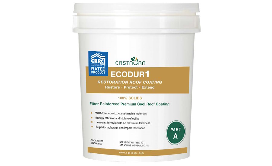 Castagra Launches Ecodur1 Cool Roof Coating